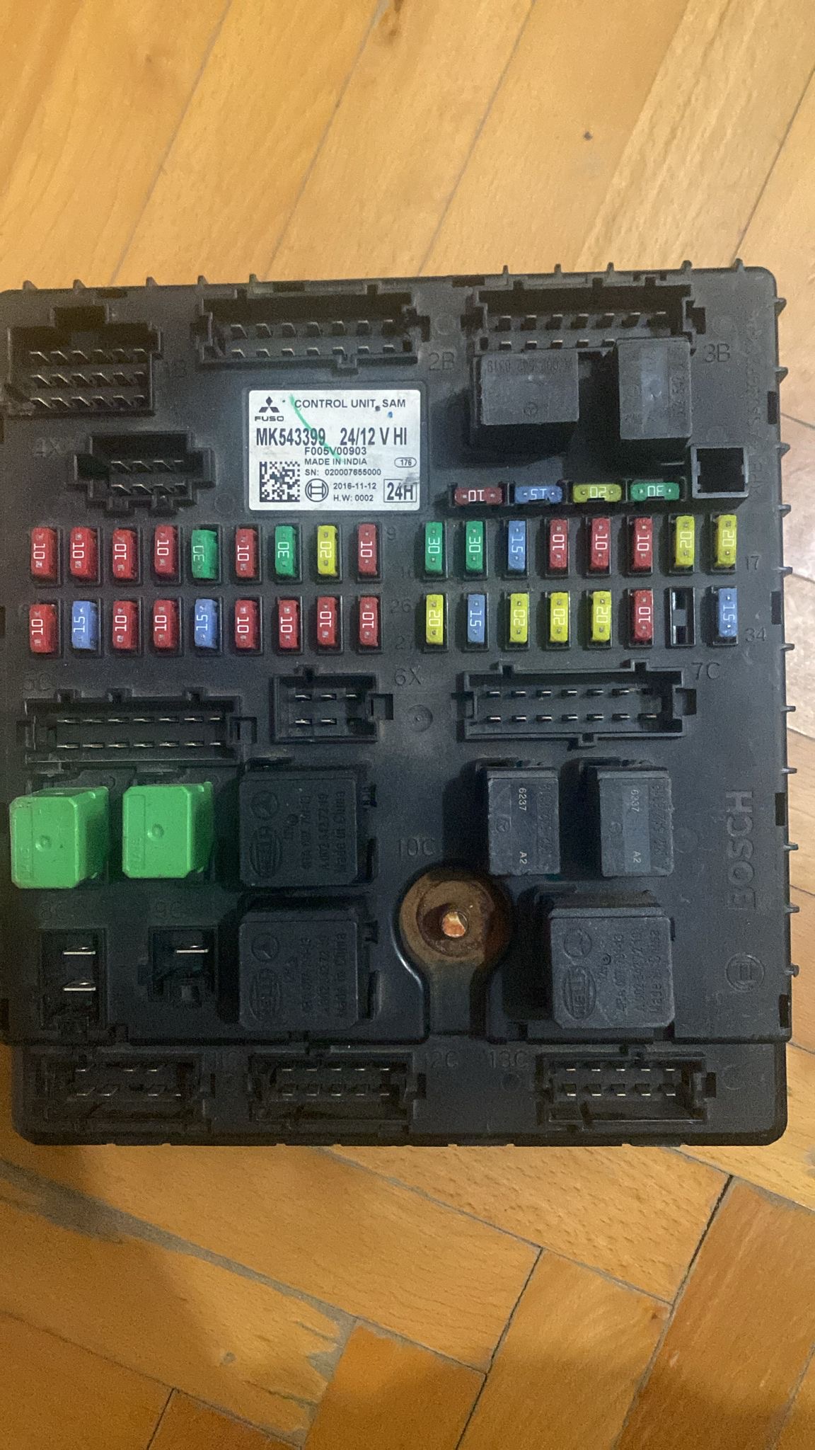 MİTSUBİSHİ FUSO CANTER EURO 5 SAM BEYNİ MK543399 24/12V