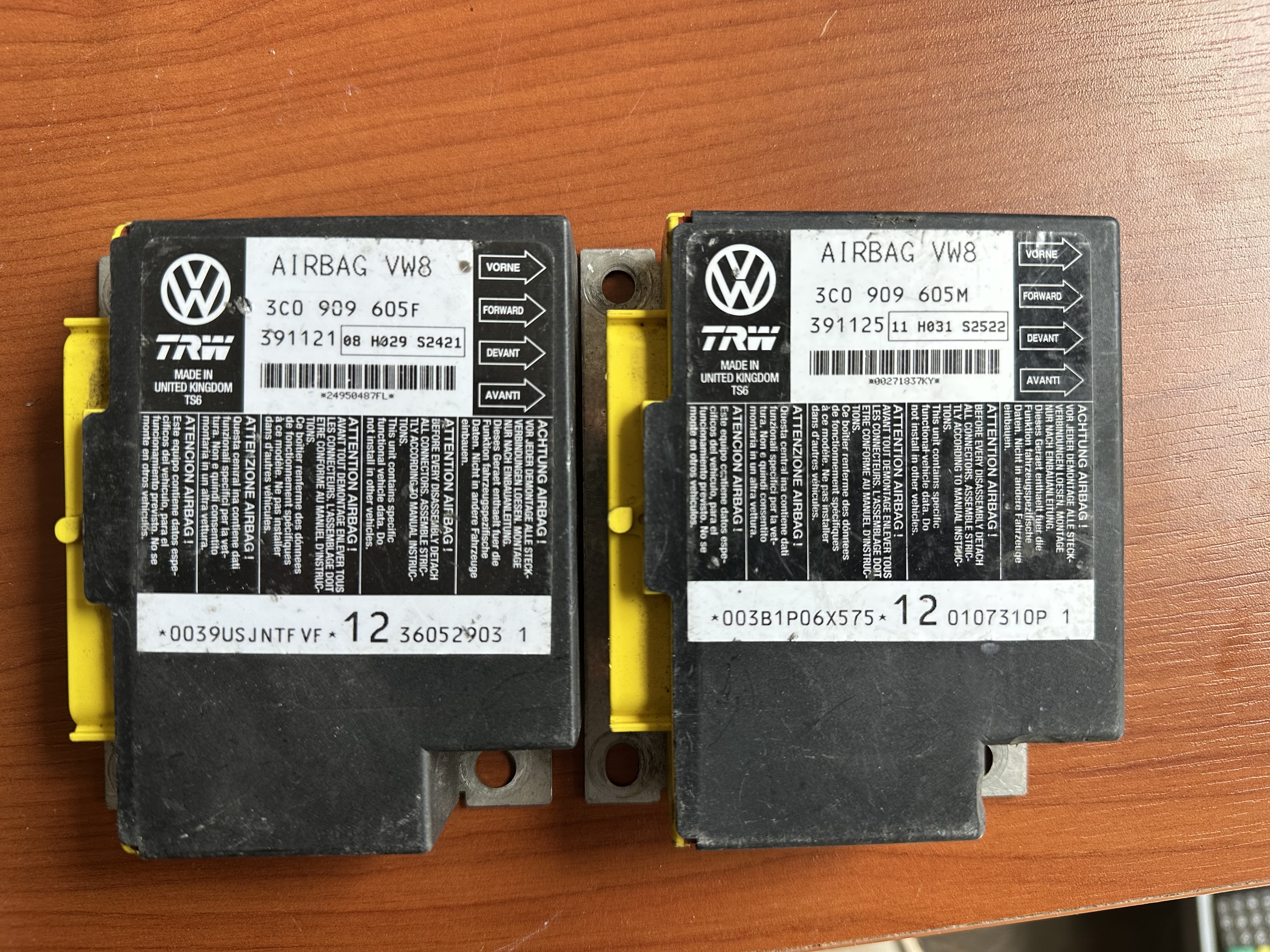 VW PASSAT AİRBAG BEYNİ 3C0909605F 3C0909605M 